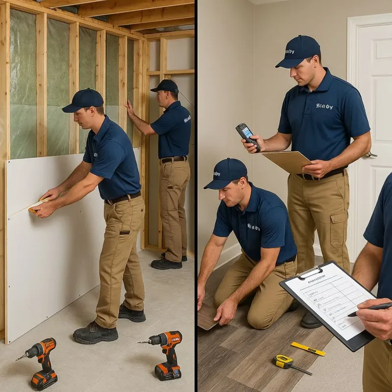 Repairs and Reconstruction process in Vista Santa Rosa, CA
