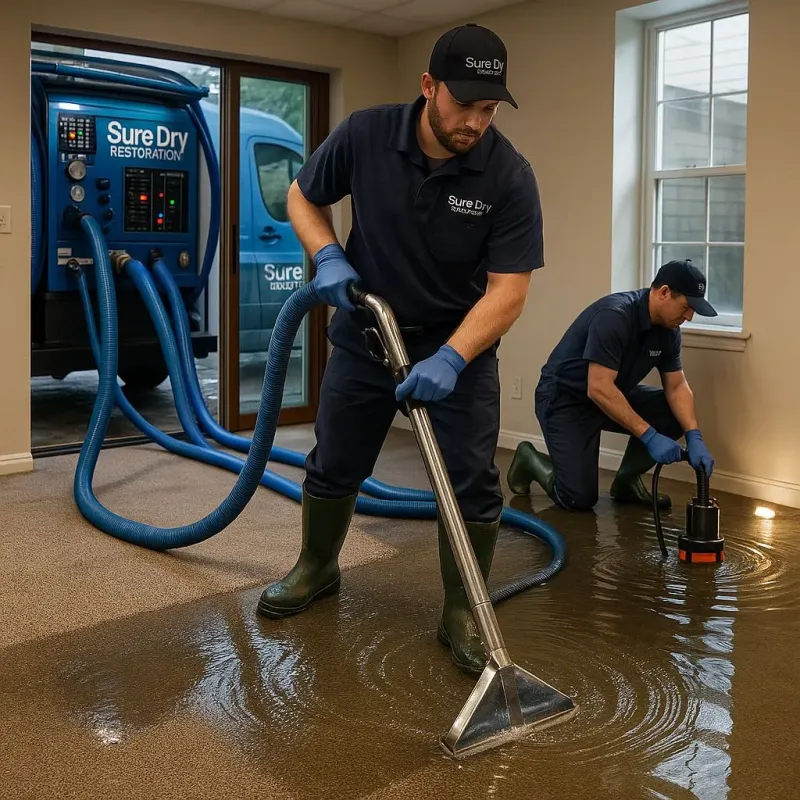 Water Extraction and Removal process in Vista Santa Rosa, CA